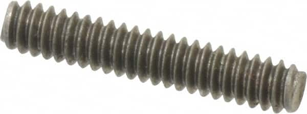 Value Collection - #6-32 3/4" OAL Fully Threaded Stud - Stainless Steel, Plain Finish - Benchmark Tooling