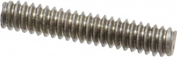 Value Collection - #10-24 1" OAL Fully Threaded Stud - Stainless Steel, Plain Finish - Benchmark Tooling