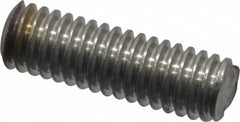 Value Collection - 5/16-18 1" OAL Fully Threaded Stud - Stainless Steel, Plain Finish - Benchmark Tooling