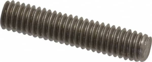 Value Collection - 5/16-18 1-1/2" OAL Fully Threaded Stud - Stainless Steel, Plain Finish - Benchmark Tooling