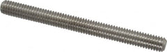 Value Collection - 3/8-16 4" OAL Fully Threaded Stud - Stainless Steel, Plain Finish - Benchmark Tooling