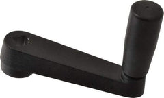 Value Collection - 23mm Hub Diam Crank Handle - 10mm Square Bore, 14" High - Benchmark Tooling