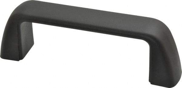 J.W. Winco - 4.33" Center to Center, Black Matte Finish Plastic Pull Handle - 1.57" High - Benchmark Tooling