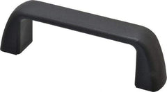 J.W. Winco - 4.61" Center to Center, Black Matte Finish Plastic Pull Handle - 1.57" High - Benchmark Tooling