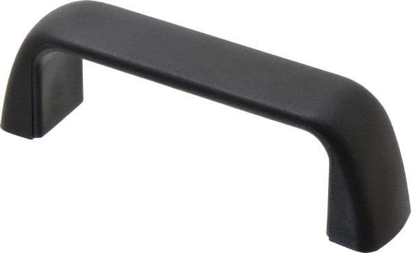 J.W. Winco - 105mm Center to Center, Black Matte Finish Plastic Pull Handle - 29mm Long, 37mm High - Benchmark Tooling