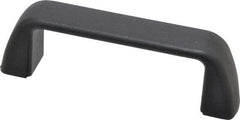 J.W. Winco - 117mm Center to Center, Black Matte Finish Plastic Pull Handle - 32mm Long, 40mm High - Benchmark Tooling