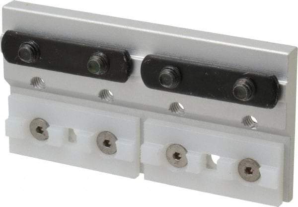 80/20 Inc. - 2.062" Wide, 5/16" High, Open Shelving Accessory/Component - Aluminum, 4" Deep, Use with Series 10 - 1010 Extrusion - Benchmark Tooling