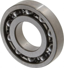 SKF - 5/8" Bore Diam, 1-3/8" OD, Open Deep Groove Radial Ball Bearing - 9/32" Wide, 1 Row, Round Bore, 731 Lb Static Capacity, 1,360 Lb Dynamic Capacity - Benchmark Tooling