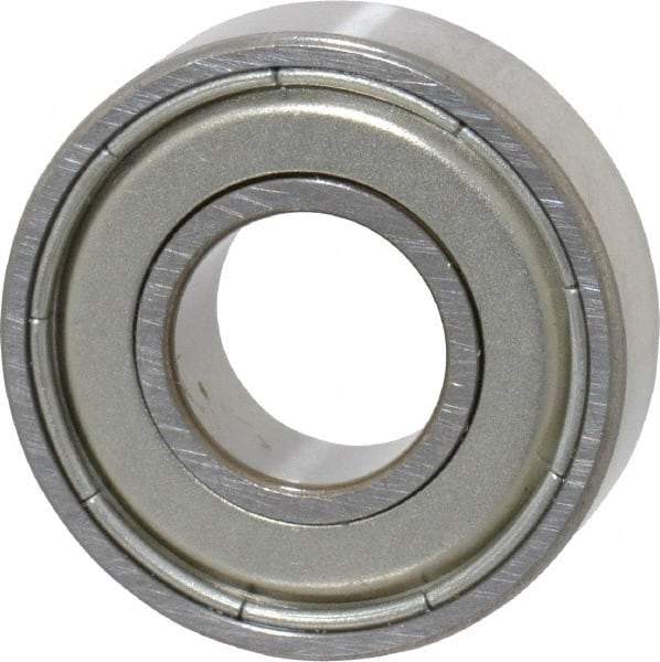 SKF - 3/8" Bore Diam, 7/8" OD, Double Shield Deep Groove Radial Ball Bearing - 9/32" Wide, 1 Row, Round Bore, 301 Lb Static Capacity, 746 Lb Dynamic Capacity - Benchmark Tooling