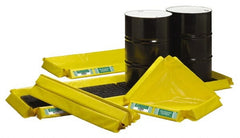 Enpac - Spill Pallets, Platforms, Sumps & Basins Number of Drums: 6 Sump Capacity (Gal.): 60.00 - Benchmark Tooling