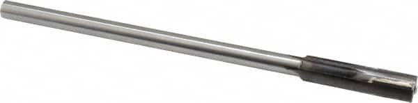 Made in USA - 0.3471 to 0.378" Diam, 5/16" Diam Shank, 1-3/4" Flute, Semi Finish Semi Ground Chucking Reamer - Benchmark Tooling