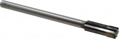 Made in USA - 0.6911 to 0.722" Diam, 9/16" Diam Shank, 2-1/4" Flute, Semi Finish Semi Ground Chucking Reamer - Benchmark Tooling