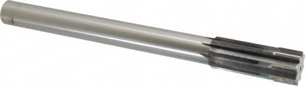 Made in USA - 0.9721 to 1.003" Diam, 7/8" Diam Shank, 2-3/4" Flute, Semi Finish Semi Ground Chucking Reamer - Benchmark Tooling