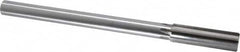 Made in USA - 3/4" Carbide-Tipped 6 Flute Chucking Reamer - Straight Flute, 5/8" Straight Shank, 2-1/2" Flute Length, 9-1/2" OAL - Benchmark Tooling