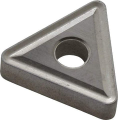 Interstate - TNMG434 Grade TCN55 Carbide Turning Insert - TiN Finish, 60° Triangle, 1/2" Inscr Circle, 3/16" Thick, 1/16" Corner Radius - Benchmark Tooling