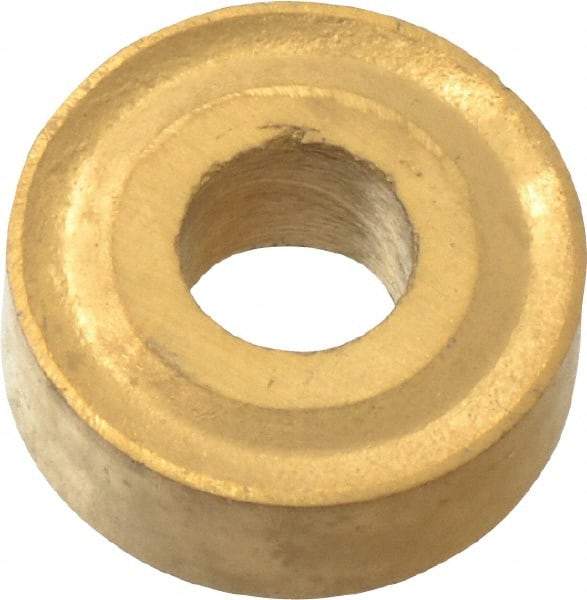 Interstate - RNMG32 Grade TCN55 Carbide Turning Insert - TiN Finish, Round, 3/8" Inscr Circle, 1/8" Thick - Benchmark Tooling