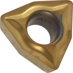 Interstate - WPMT1.51.21 Grade TCN55 Carbide Turning Insert - 80° Trigon, 3/16" Inscr Circle, 5/64" Thick, 1/64" Corner Radius - Benchmark Tooling