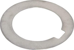 Made in USA - 3/32" Long x 1/4" Wide Notch, 0.01" Thick Internal Notched Washer - 301-304 Stainless Steel, 1" ID, 1-1/2" OD - Benchmark Tooling
