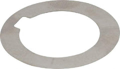 Made in USA - 3/32" Long x 1/4" Wide Notch, 0.005" Thick Internal Notched Washer - 301-304 Stainless Steel, 1" ID, 1-1/2" OD - Benchmark Tooling