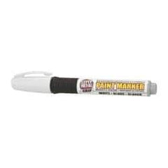 Super Met-Al - White Paint Marker - Fiber Tip, Oil Based - Benchmark Tooling