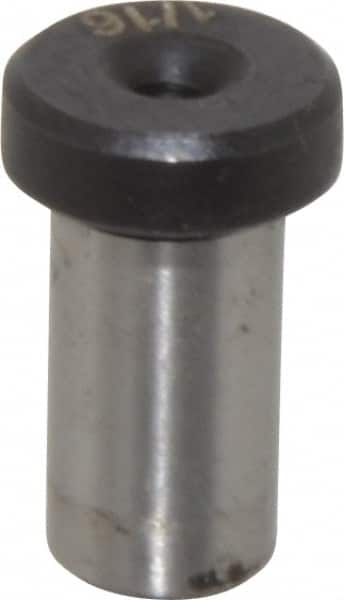 Value Collection - Type H, 1/16" Inside Diam, Head, Press Fit Drill Bushing - 13/64" Body Outside Diam, 3/8" Length Under Head, Steel - Benchmark Tooling