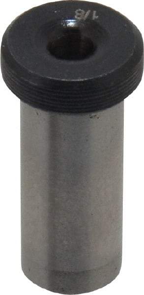 Value Collection - Type H, 1/8" Inside Diam, Head, Press Fit Drill Bushing - 5/16" Body Outside Diam, 3/4" Length Under Head, Steel - Benchmark Tooling