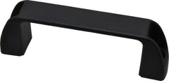 80/20 Inc. - 5.47" Long x 1.02" Wide x 1.63" High, Plastic Door Handle - Plastic, 4.6" Center to Center - Benchmark Tooling