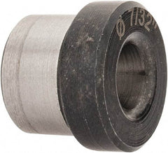 Value Collection - Type H, 7/32" Inside Diam, Head, Press Fit Drill Bushing - 13/32" Body Outside Diam, 1/4" Length Under Head, Steel - Benchmark Tooling