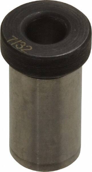 Value Collection - Type H, 7/32" Inside Diam, Head, Press Fit Drill Bushing - 13/32" Body Outside Diam, 3/4" Length Under Head, Steel - Benchmark Tooling