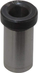 Value Collection - Type H, Letter E Inside Diam, Head, Press Fit Drill Bushing - 13/32" Body Outside Diam, 3/4" Length Under Head, Steel - Benchmark Tooling