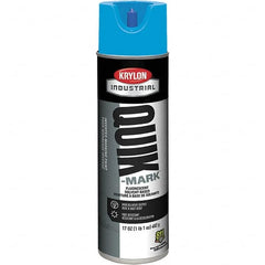 Krylon - 20 fl oz Blue Marking Paint - 50 to 60 Sq Ft Coverage, Solvent-Based Formula - Benchmark Tooling