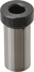 Value Collection - Type H, Letter E Inside Diam, Head, Press Fit Drill Bushing - 1/2" Body Outside Diam, 1" Length Under Head, Steel - Benchmark Tooling