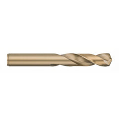 Titan USA - Screw Machine Length Drill Bits; Drill Bit Size (Decimal Inch): 0.1440 ; Drill Bit Size (Wire): #27 ; Drill Point Angle: 135 ; Drill Bit Material: Cobalt ; Drill Bit Finish/Coating: Uncoated ; Flute Type: Spiral - Exact Industrial Supply