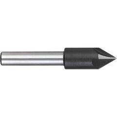 Titan USA - Countersinks; Head Diameter (Inch): 3/4 ; Head Diameter (Decimal Inch): 0.7500 ; Number of Flutes: 4 ; Included Angle: 82 ; Countersink Material: Solid Carbide ; Countersink Finish/Coating: Uncoated - Exact Industrial Supply