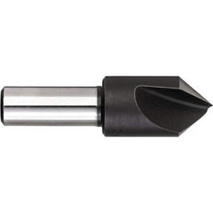 Titan USA - Countersinks; Head Diameter (Inch): 3/8 ; Head Diameter (Decimal Inch): 0.3750 ; Number of Flutes: 1 ; Included Angle: 90 ; Countersink Material: Solid Carbide ; Countersink Finish/Coating: Uncoated - Exact Industrial Supply