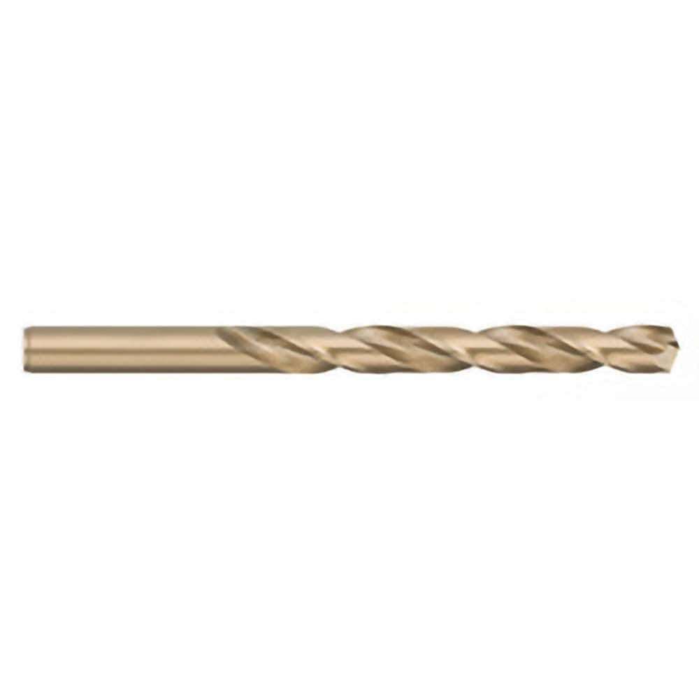 Titan USA - Jobber Length Drill Bits; Drill Bit Size (Wire): #19 ; Drill Bit Size (Decimal Inch): 0.1660 ; Drill Point Angle: 135 ; Drill Bit Material: Cobalt ; Drill Bit Finish/Coating: Uncoated ; Flute Type: Spiral - Exact Industrial Supply