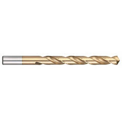 Jobber Length Drill Bit: 0.316″ Dia, 118 °, High Speed Steel Bright/Uncoated, Right Hand Cut, Spiral Flute, Straight-Cylindrical Shank