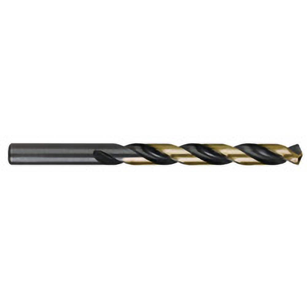 Titan USA - Jobber Length Drill Bits; Drill Bit Size (Wire): #15 ; Drill Bit Size (Decimal Inch): 0.1800 ; Drill Point Angle: 135 ; Drill Bit Material: High Speed Steel ; Drill Bit Finish/Coating: Uncoated ; Flute Type: Spiral - Exact Industrial Supply