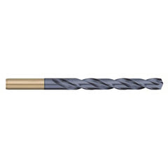 Titan USA - Jobber Length Drill Bits; Drill Bit Size (Wire): #38 ; Drill Bit Size (Decimal Inch): 0.1015 ; Drill Point Angle: 135 ; Drill Bit Material: Cobalt ; Drill Bit Finish/Coating: AlTiN ; Flute Type: Spiral - Exact Industrial Supply