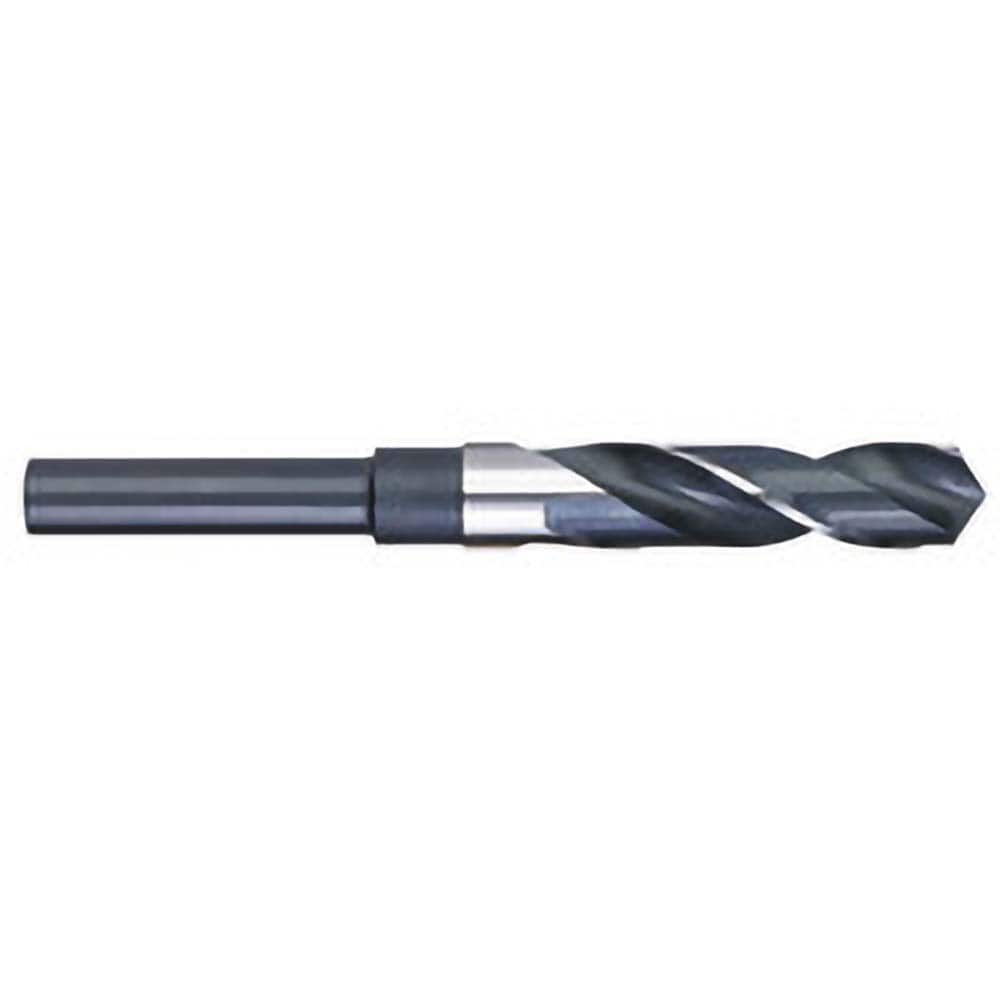 Titan USA - 1-3/16" 118° 1/2" Shank Uncoated High Speed Steel Silver & Deming Reduced Shank Drill Bit - Exact Industrial Supply