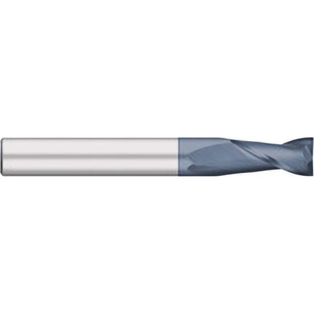 Titan USA - Square End Mills; Mill Diameter (Inch): 7/16 ; Mill Diameter (Decimal Inch): 0.4375 ; Number of Flutes: 2 ; Length of Cut (Inch): 2 ; Length of Cut (Decimal Inch): 2.0000 ; Material: Solid Carbide - Exact Industrial Supply