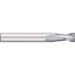 Titan USA - Square End Mills; Mill Diameter (Inch): 7/8 ; Mill Diameter (Decimal Inch): 0.8750 ; Number of Flutes: 2 ; Length of Cut (Inch): 2-1/4 ; Length of Cut (Decimal Inch): 2.2500 ; Material: Solid Carbide - Exact Industrial Supply