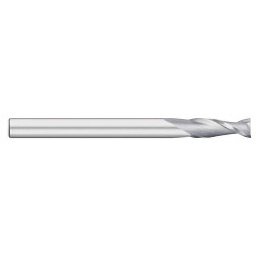 Titan USA - Square End Mills; Mill Diameter (Inch): 1/8 ; Mill Diameter (Decimal Inch): 0.1250 ; Number of Flutes: 2 ; Length of Cut (Inch): 1 ; Length of Cut (Decimal Inch): 1.0000 ; Material: Solid Carbide - Exact Industrial Supply