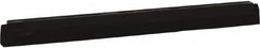 Vikan - 20" Foam Rubber Blade Squeegee Refill - Double Edge, Black, Plastic Holder - Benchmark Tooling