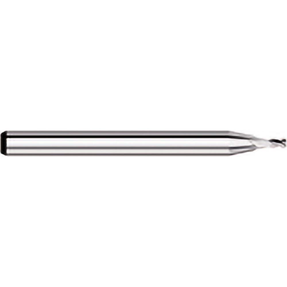 Titan USA - Square End Mills; Mill Diameter (mm): 0.80 ; Mill Diameter (Inch): 1/32 ; Mill Diameter (Decimal Inch): 0.0310 ; Number of Flutes: 4 ; Length of Cut (mm): 1.20 ; Length of Cut (Inch): 3/64 - Exact Industrial Supply