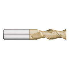 Titan USA - Corner Radius & Corner Chamfer End Mills; Mill Diameter (Inch): 3/8 ; Mill Diameter (Decimal Inch): 0.3750 ; End Type: Corner Radius ; Corner Radius (mm): 0.50 ; Corner Radius (Decimal Inch): 0.0200 ; Number of Flutes: 2