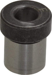 Value Collection - Type H, Letter F Inside Diam, Head, Press Fit Drill Bushing - 1/2" Body Outside Diam, 1/2" Length Under Head, Steel - Benchmark Tooling