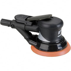 Dynabrade - 12,000 OPM, 18 CFM Air Consumption, Palm Air Orbital Sander - Round Pad, 1/4 NPT Inlet - Benchmark Tooling