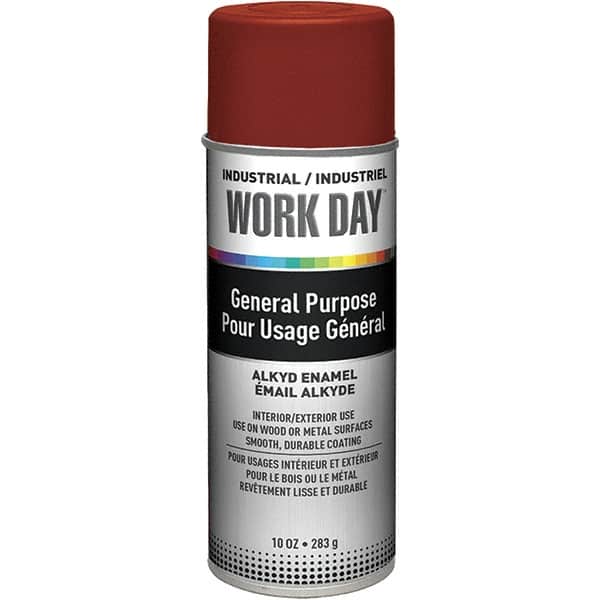 Krylon - 10 oz Red Enamel Spray Primer - 9 to 13 Sq Ft Coverage, Quick Drying - Benchmark Tooling