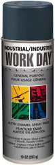 Krylon - Gray, Gloss, Enamel Spray Paint - 9 to 13 Sq Ft per Can, 10 oz Container, Use on Ceramics, Glass, Metal, Plaster, Wood - Benchmark Tooling